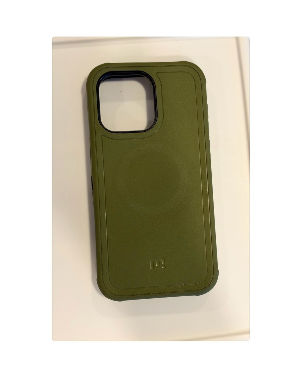 MyBat Pro Maverick Series MagSafe Case Apple iPhone 15 Pro Max Army Green Used